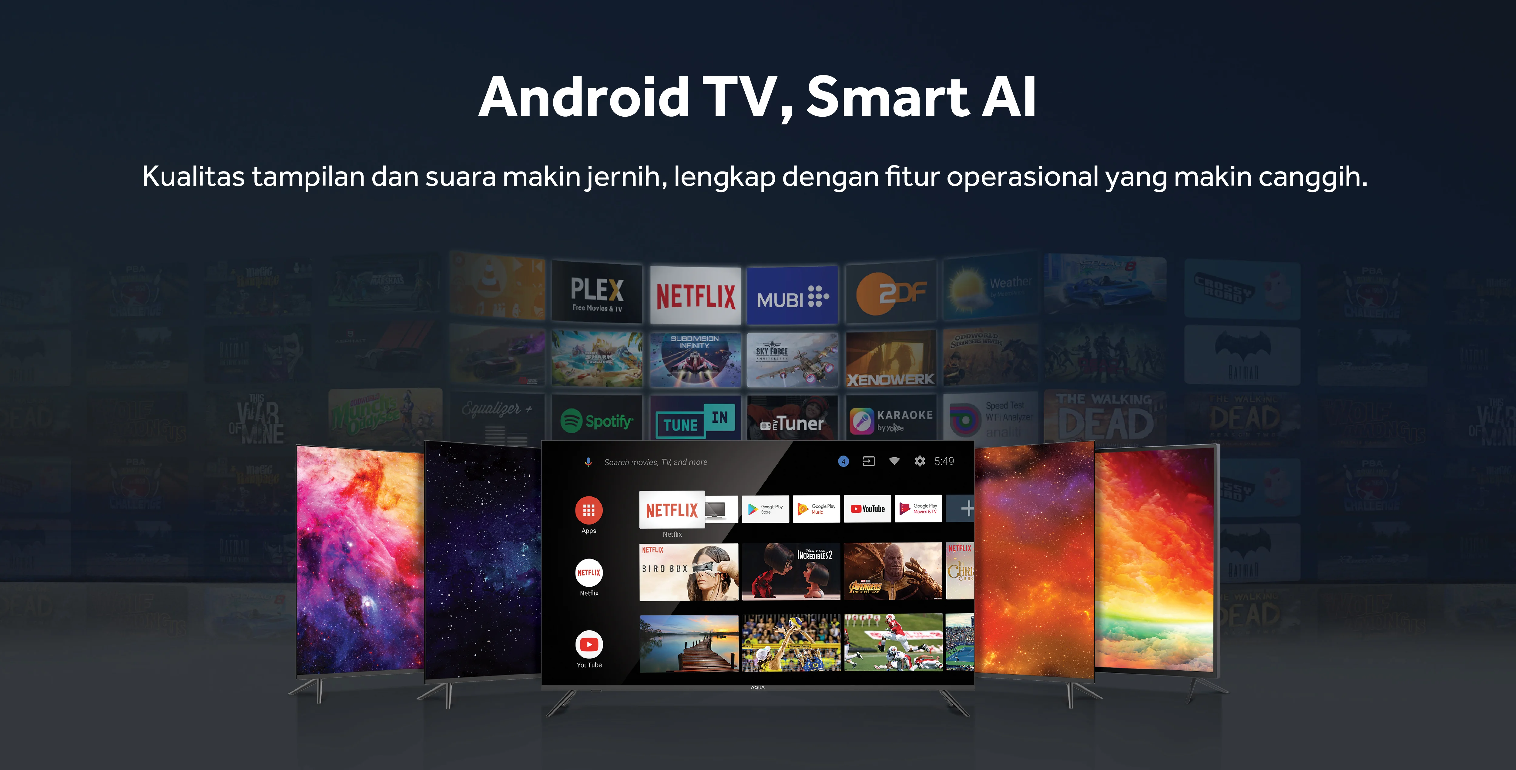 Smart TV AQUA Elektronik AQT32K701A